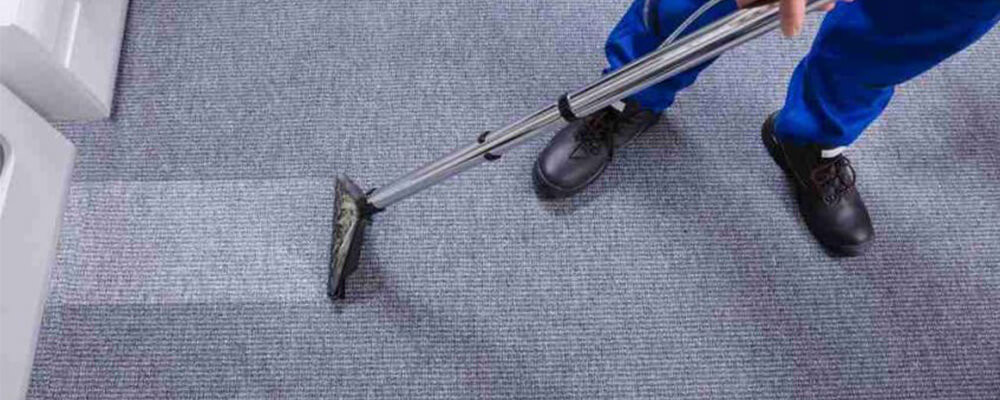 How to properly clean carpet in an office?